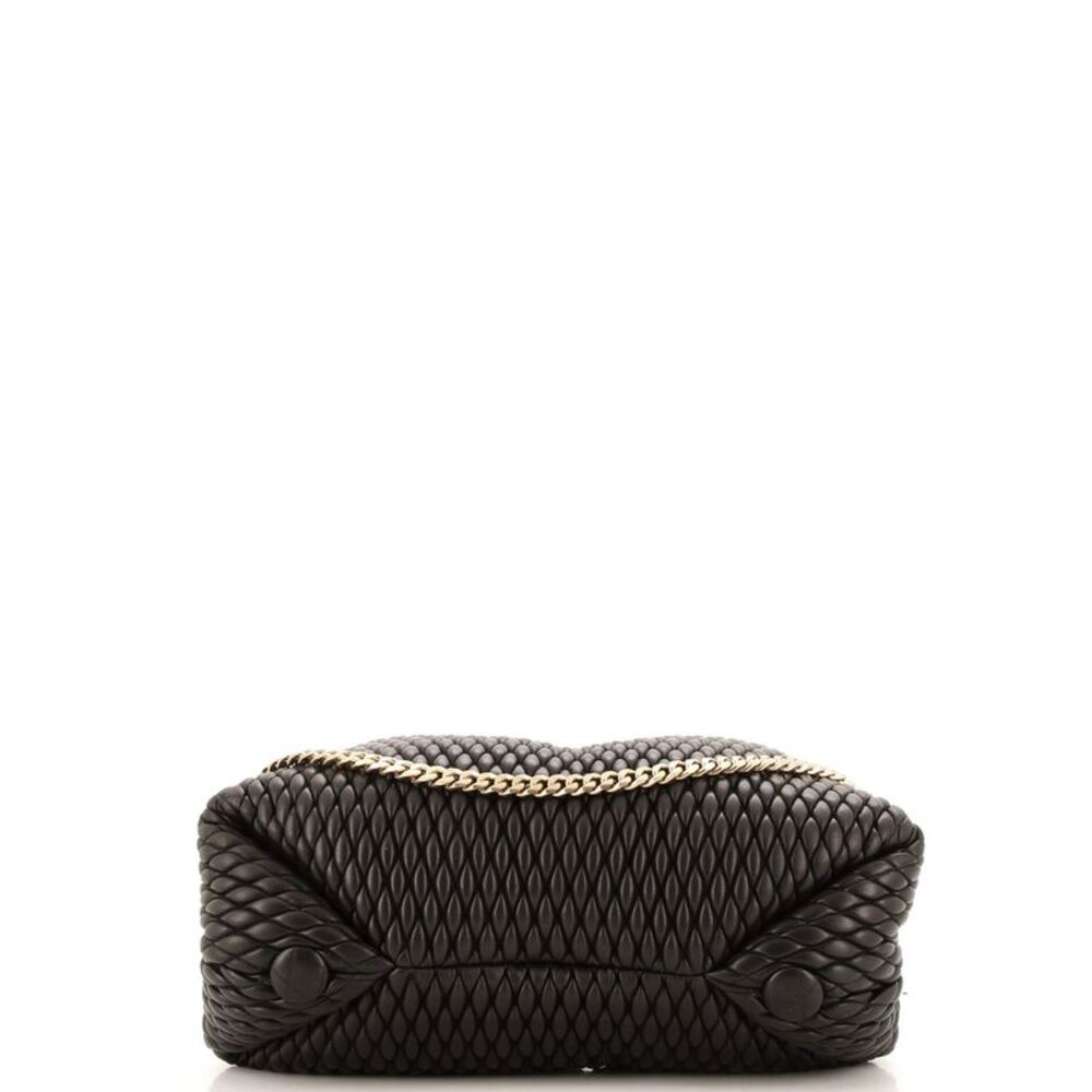 Proenza Schouler Puffy Chain Tobo Bag Leather Black - Picture 4 of 6